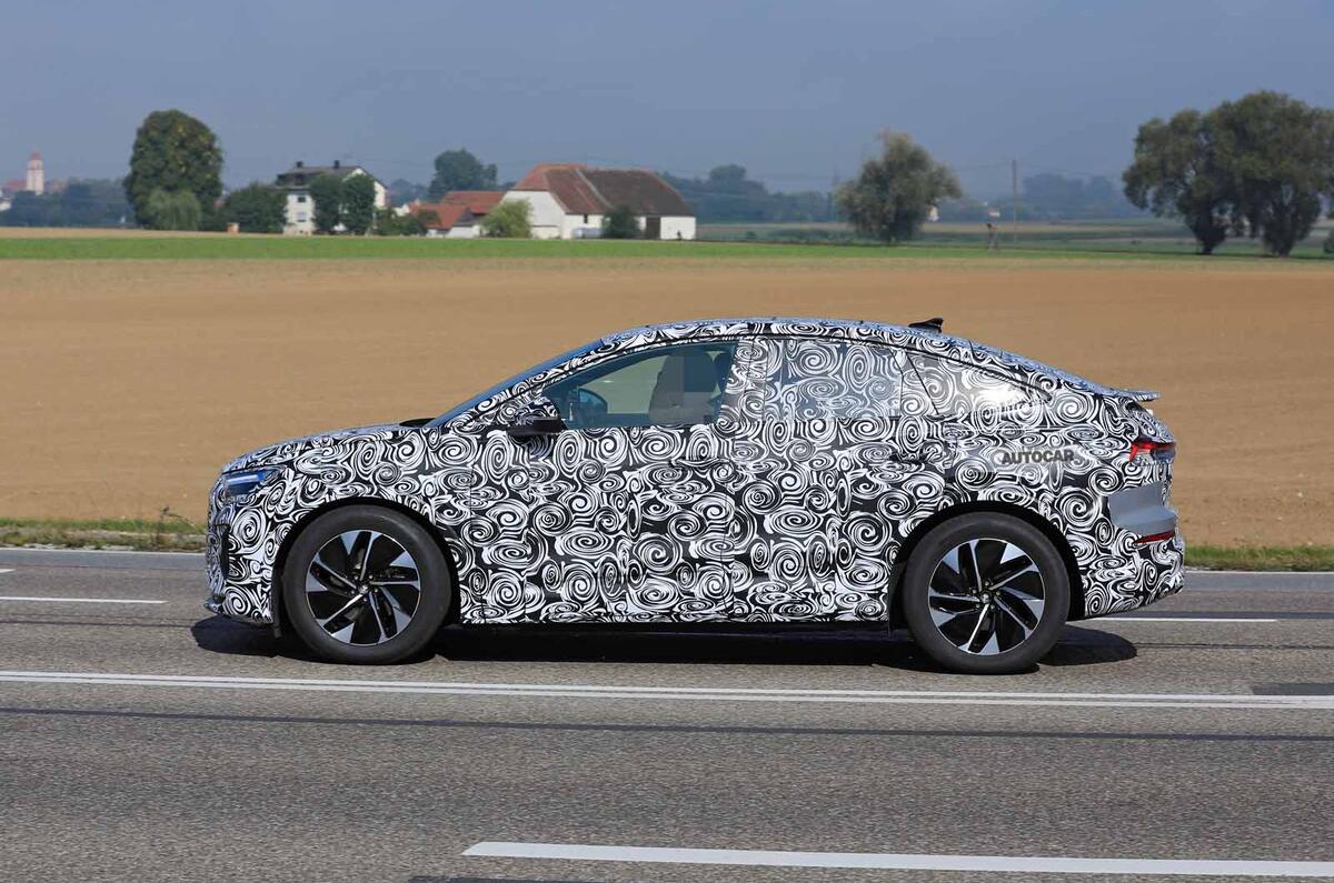 New Audi Q4 E-tron hits the road disguised ahead of 2021 ...