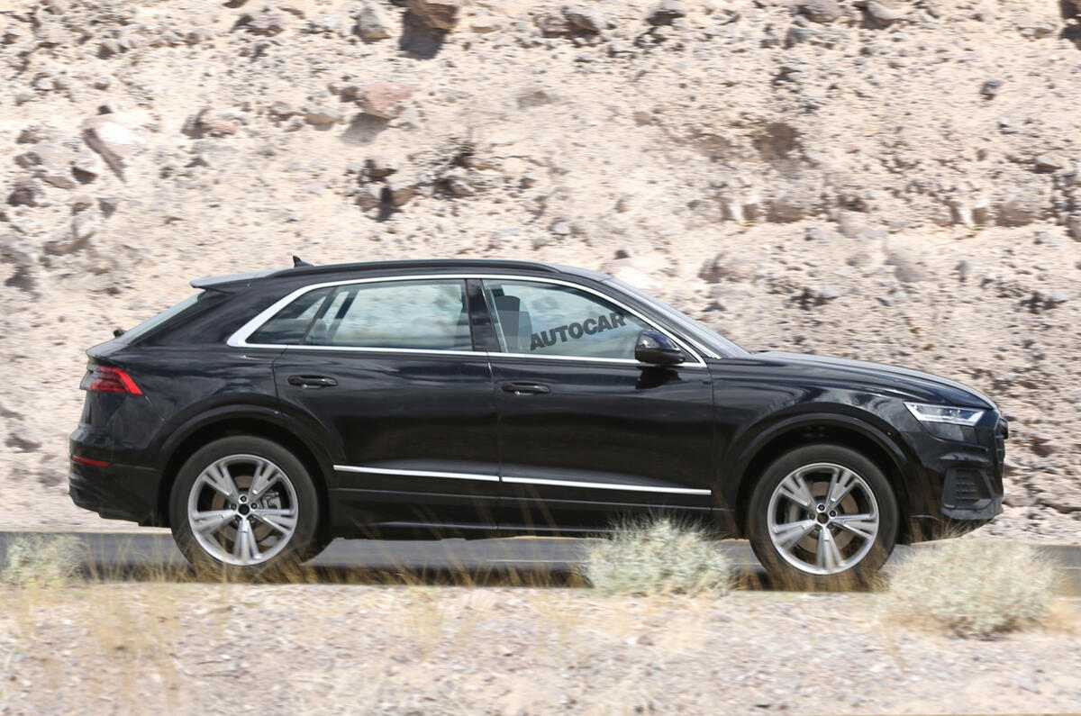 2018 Audi Q8 spotted almost undisguised ahead of May launch