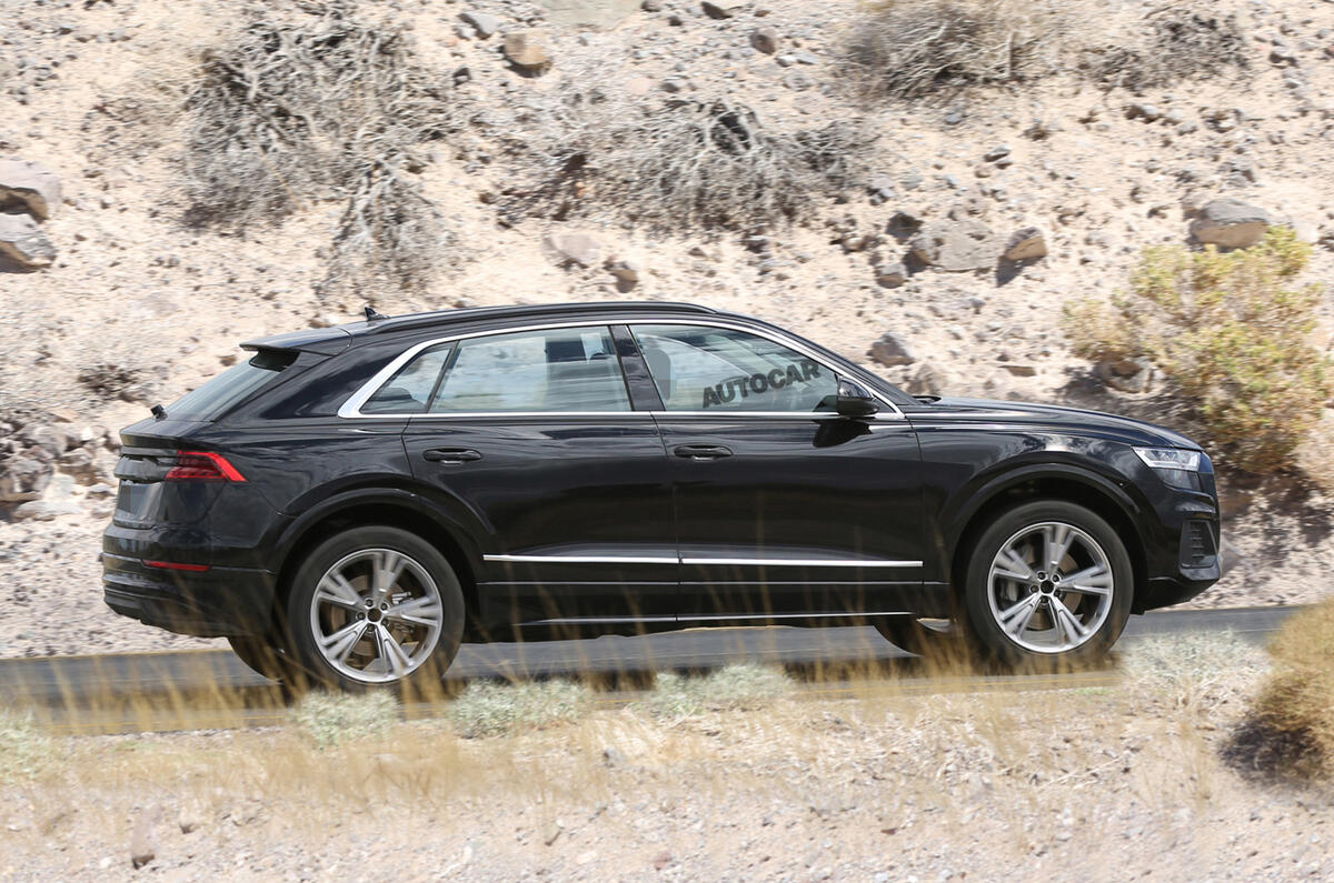 2018 Audi Q8 spotted almost undisguised ahead of May launch