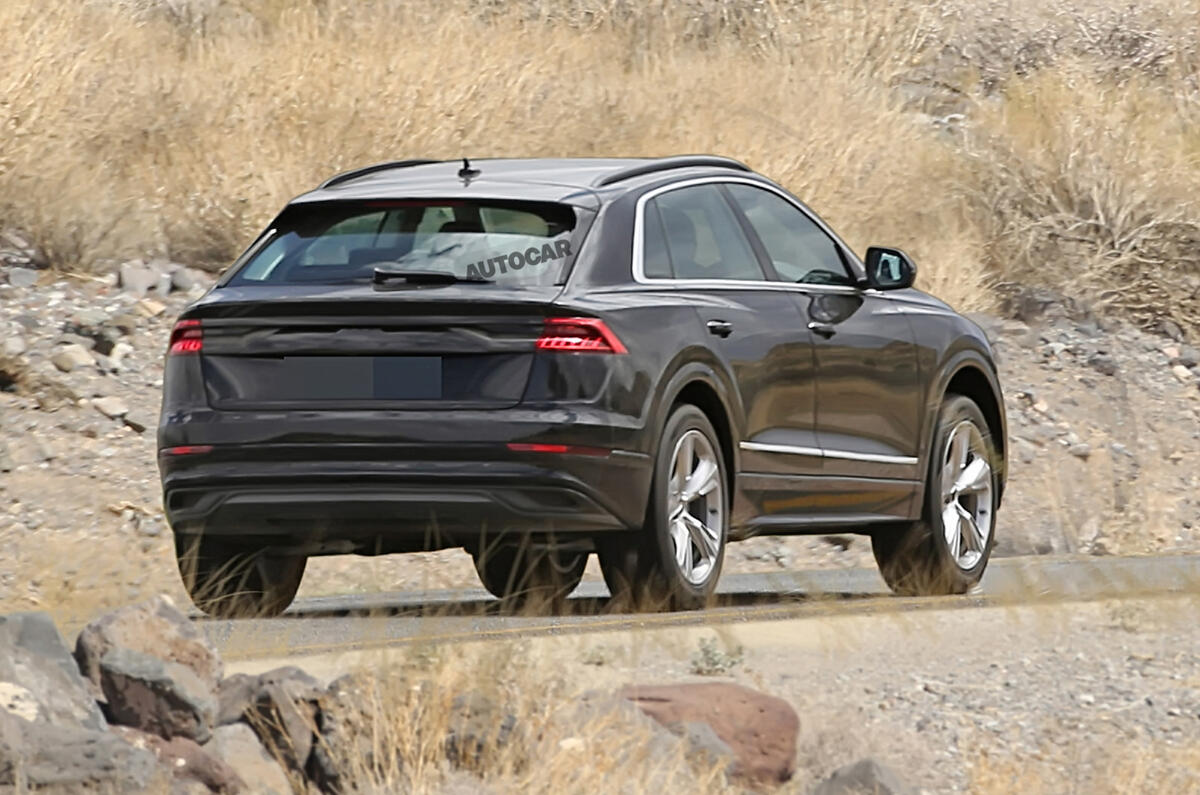 2018 Audi Q8 spotted almost undisguised ahead of May launch
