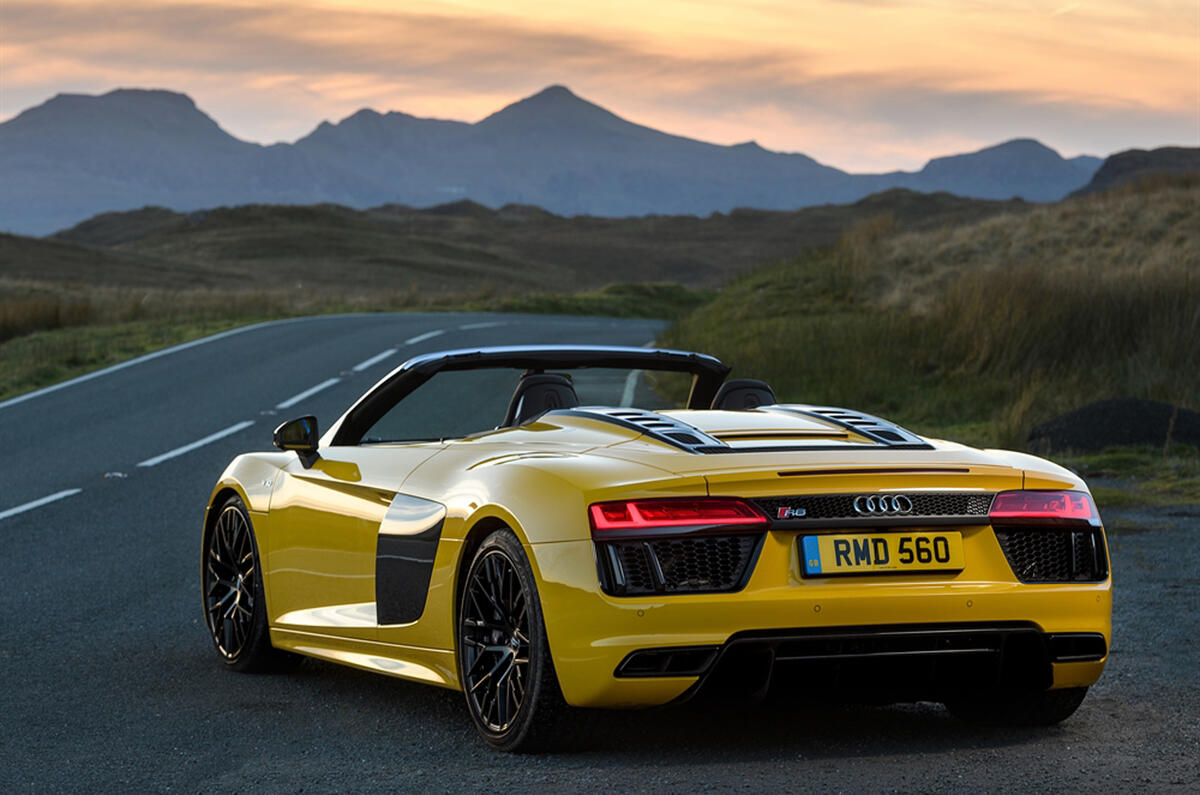 2016 Audi R8 Spyder Uk Drive Review Review Autocar