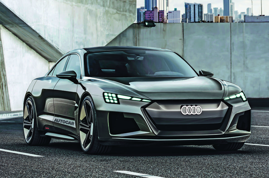 Audi luxury EV, imagined by Autocar