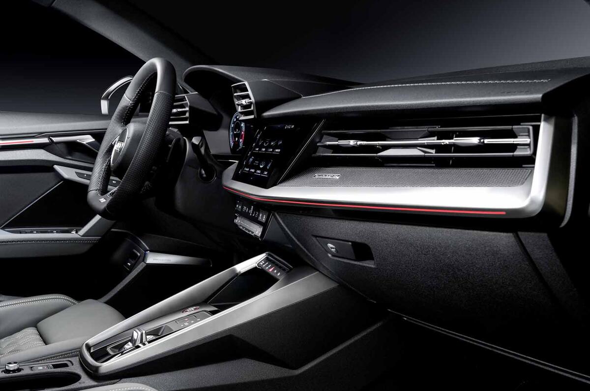 2020 Audi S3 saloon - dashboard