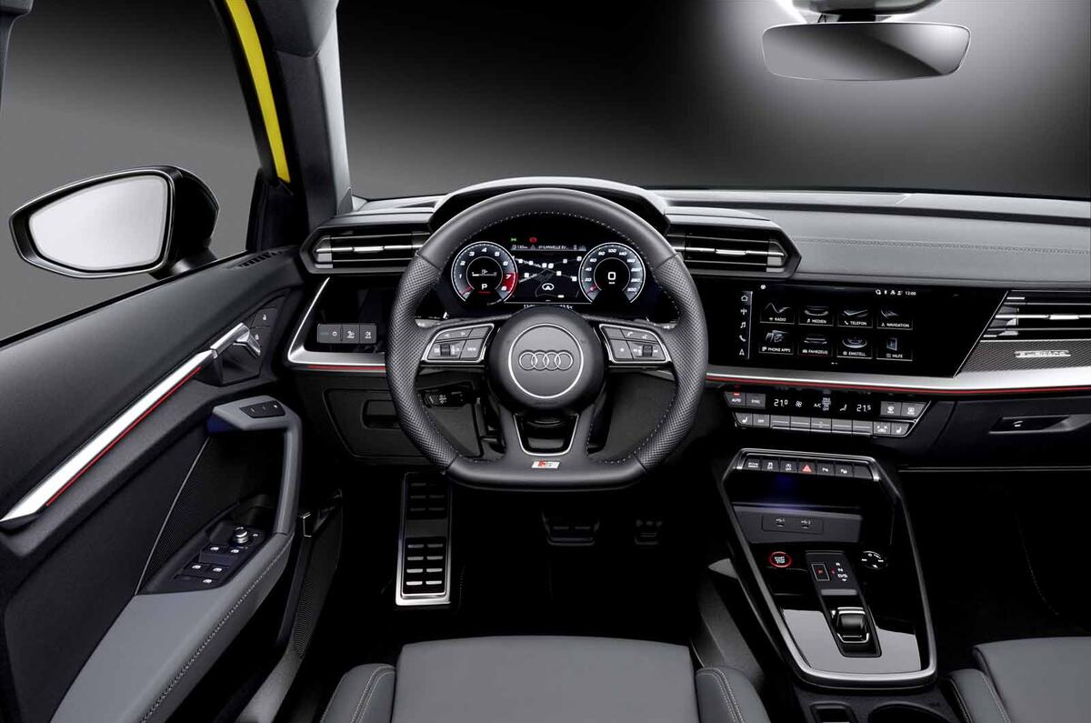 2020 Audi S3 saloon - dashboard