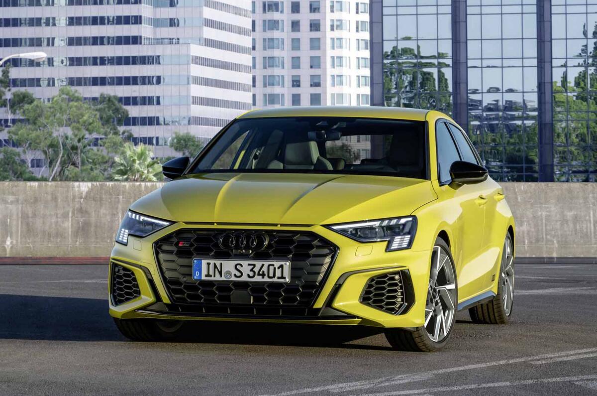 2020 Audi S3 hatchback - static front