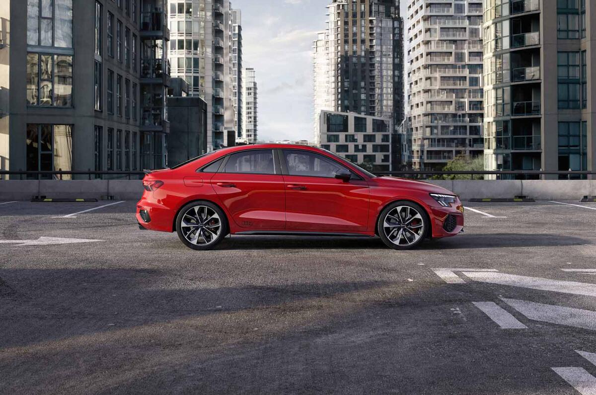 2020 Audi S3 saloon - side
