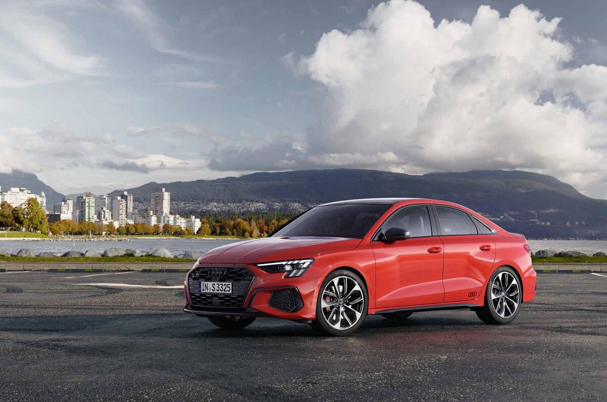 2020 Audi S3 saloon - front