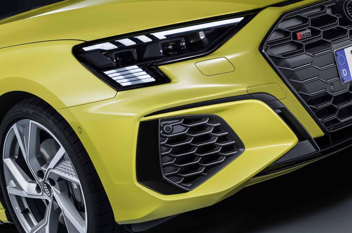 2020 Audi S3 saloon - detail