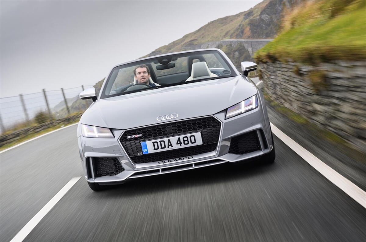 2016 Audi Tt Rs Roadster Review Review Autocar