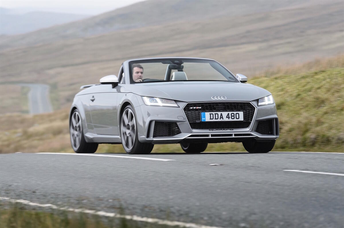 2016 Audi Tt Rs Roadster Review Review Autocar