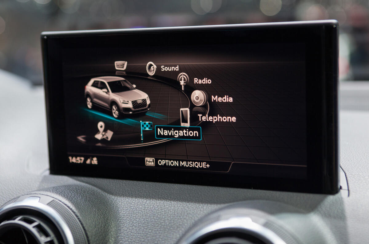 Audi Q2 infotainment