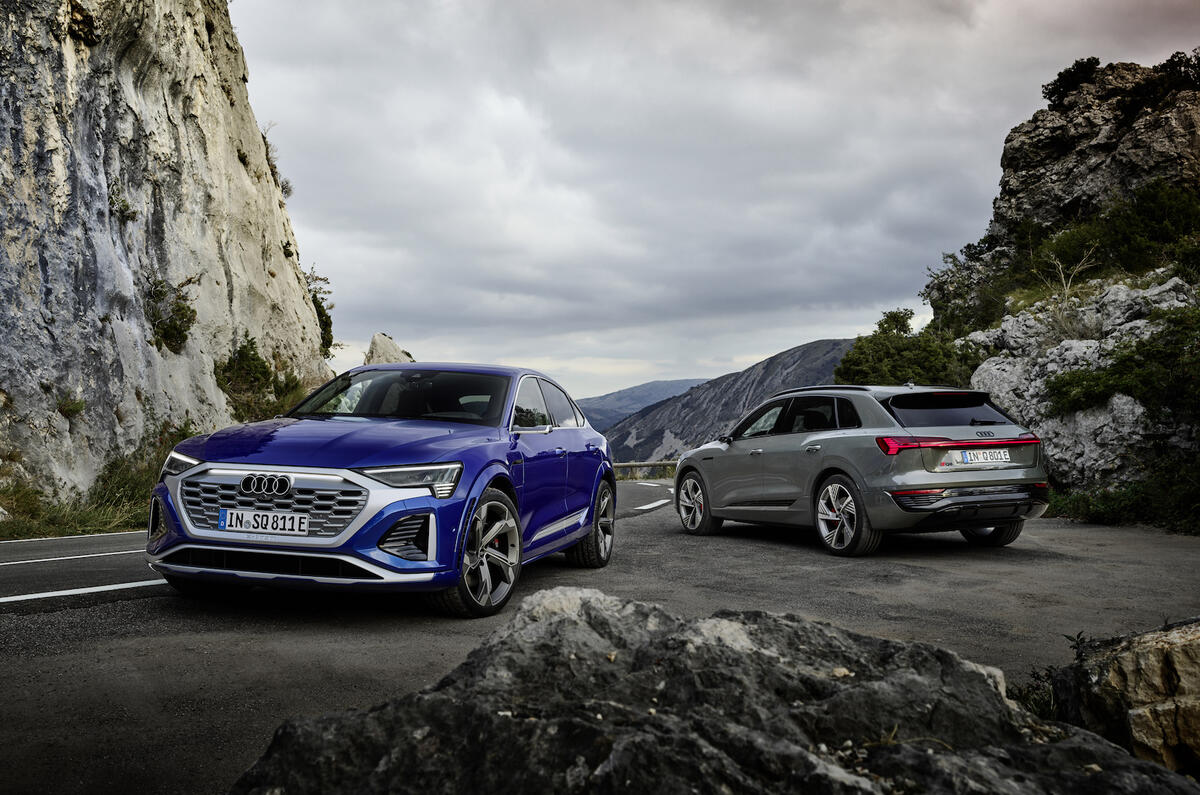 It's time to choose: the Audi SQ8 e-tron is available as a sleek Sportback or a capacious SUV