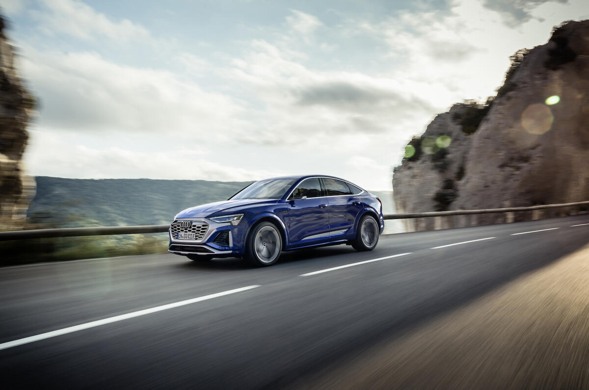 Boating 503PS and 973Nm of torque, the Audi SQ8 e-tron can do 0-62mph in just 4.5 seconds