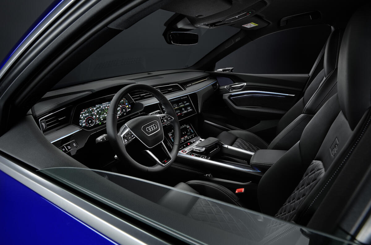 The Audi SQ8 e-tron offers a wealth of in-car tech, including remote connectivity with the myAudi app