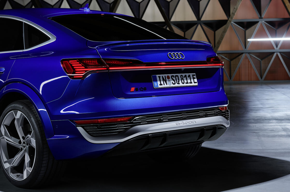 Sleek style doesn't mean compromise in the Audi SQ8 e-tron Sportback