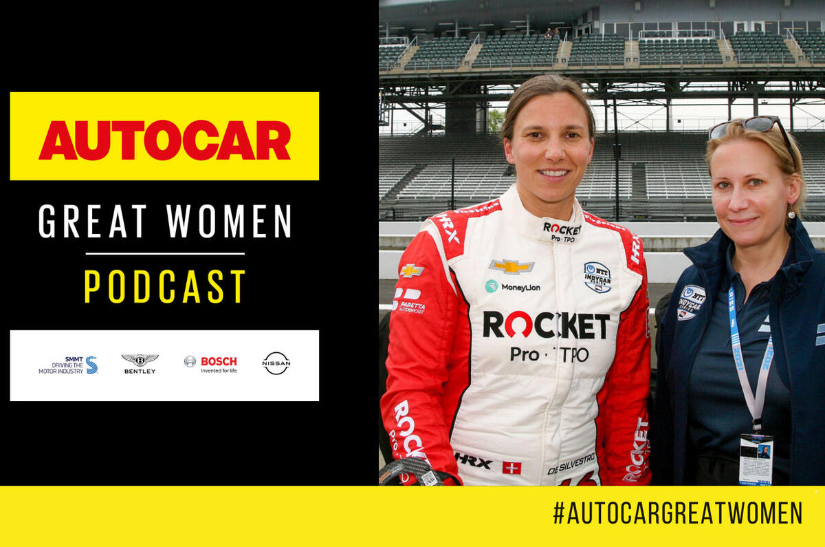 Autocar Great Women podcast lead image   indycar