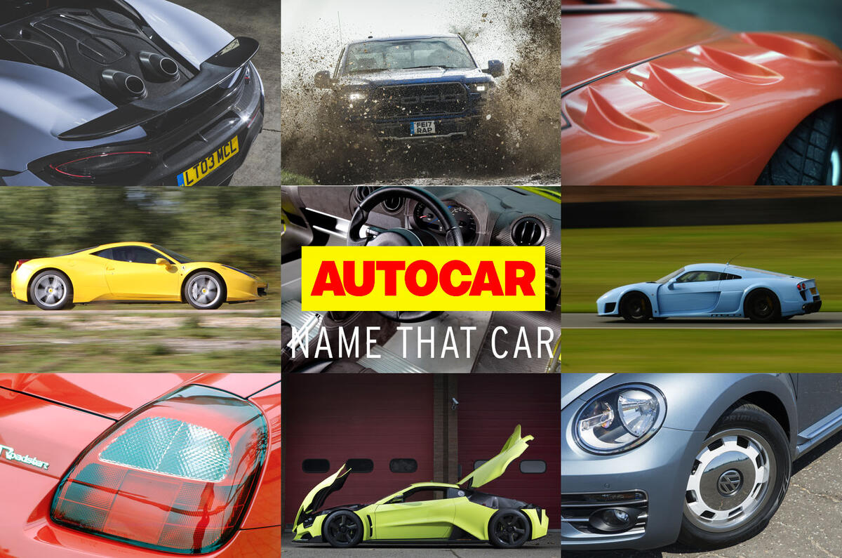 Autocar's name that car model quiz easy Autocar