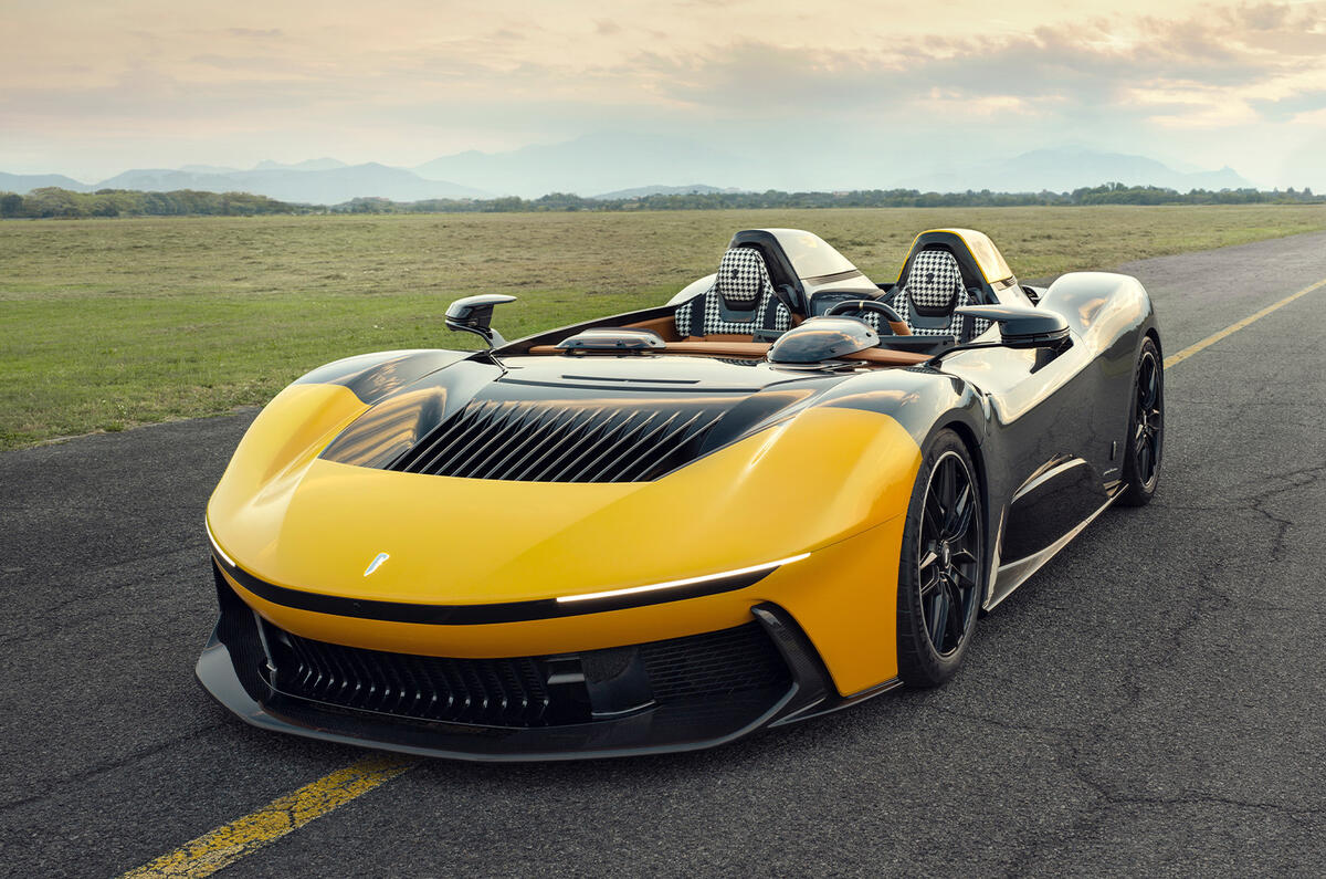 Automobili Pininfarina B95 is 1876bhp electric barchetta Autocar