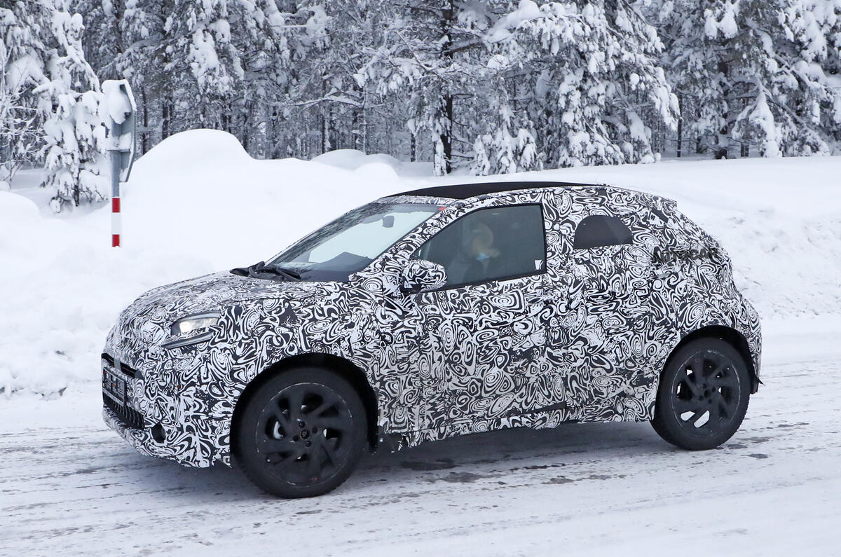 New 2022 Toyota Aygo gears up for launch in winter tests | Autocar