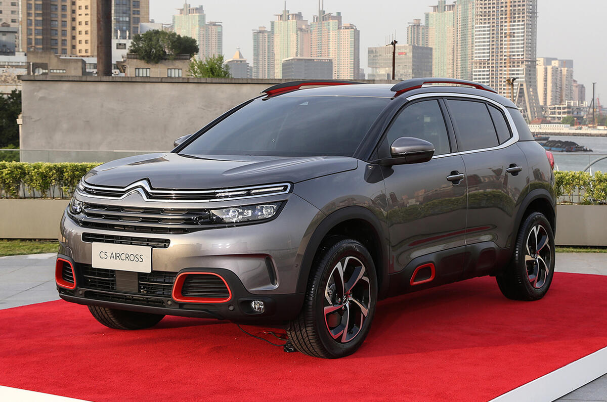 Citroen C5 Aircross Revealed At Shanghai Motor Show Autocar