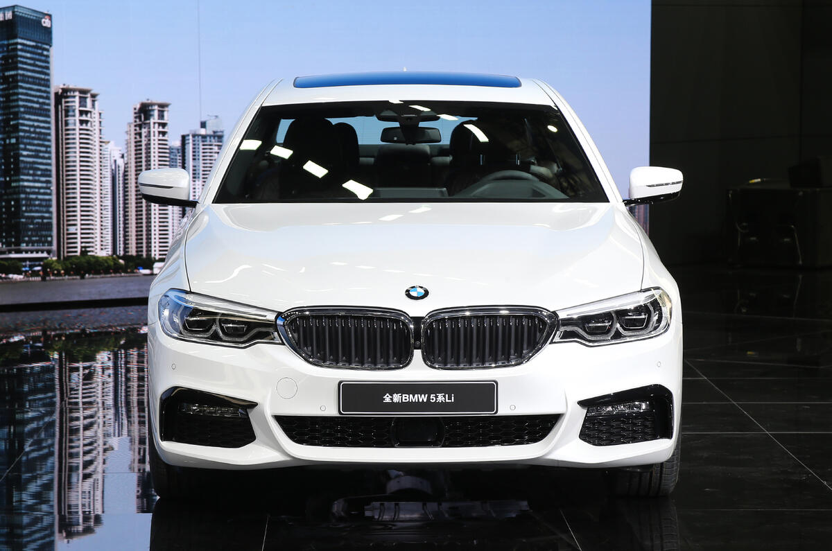 Long Wheelbase Bmw 5 Series Li Makes Shanghai Motor Show Debut Autocar