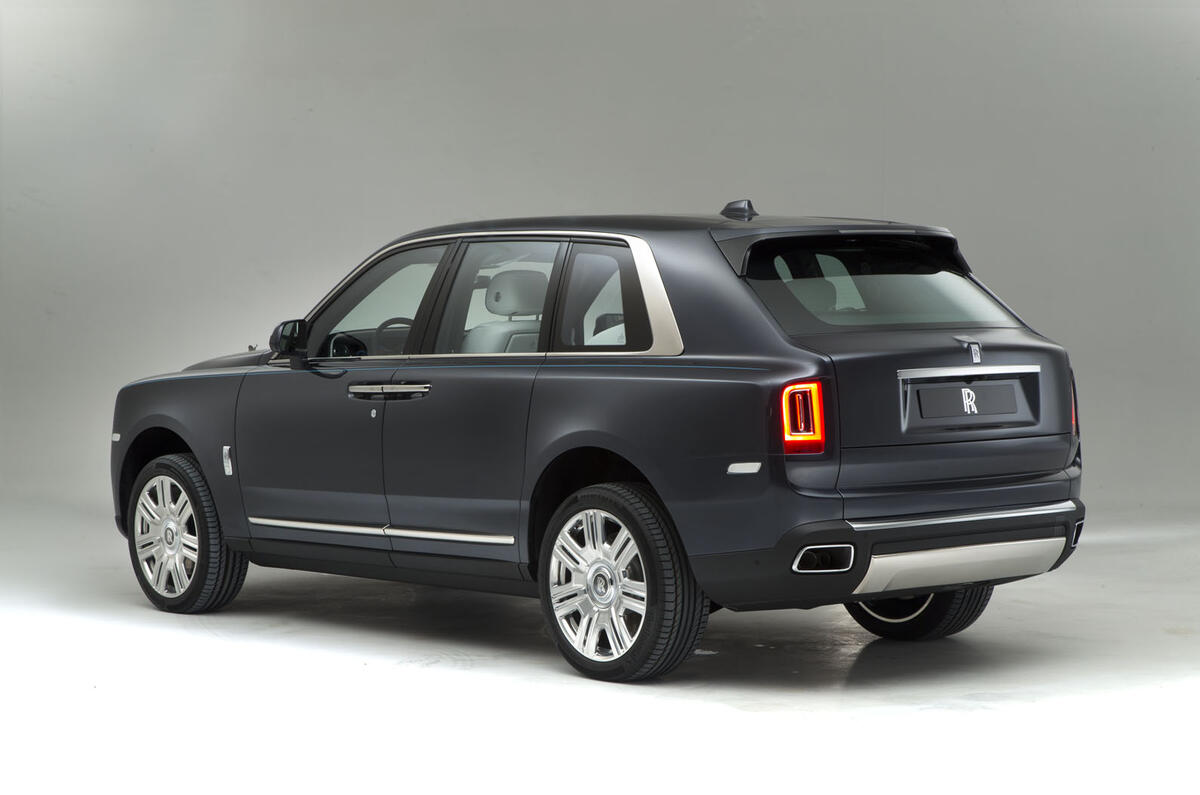 Rolls Royce Cullinan Revealed Exclusive Pictures Of