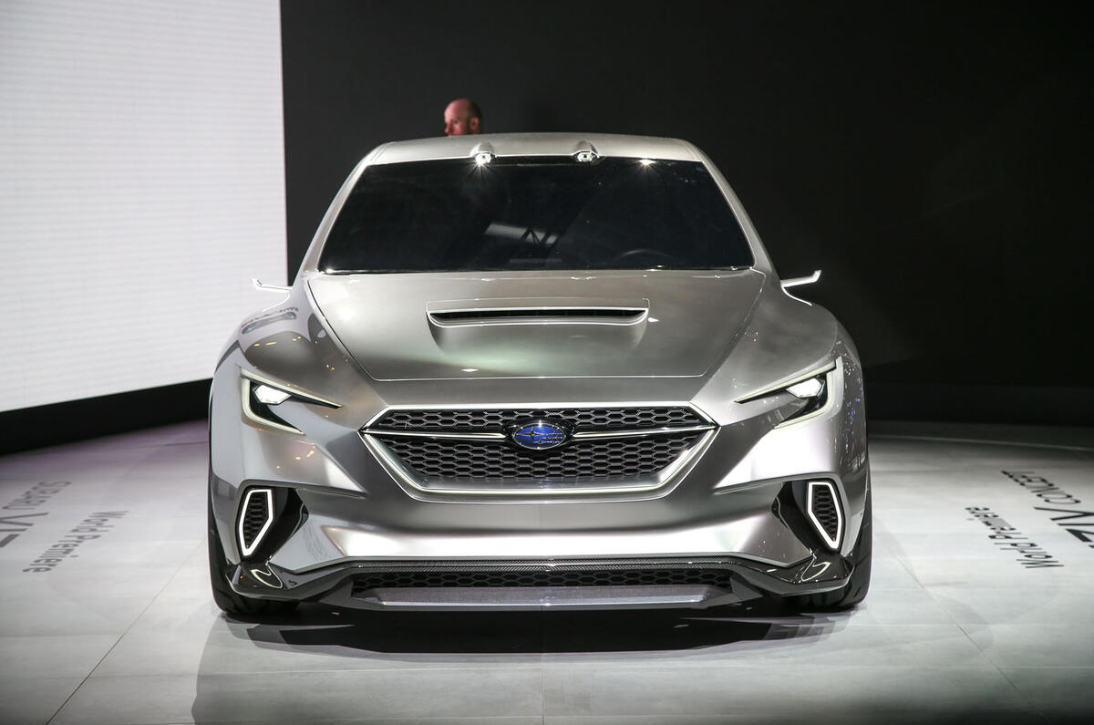 Subaru Viziv Tourer concept shows look of future hot ...