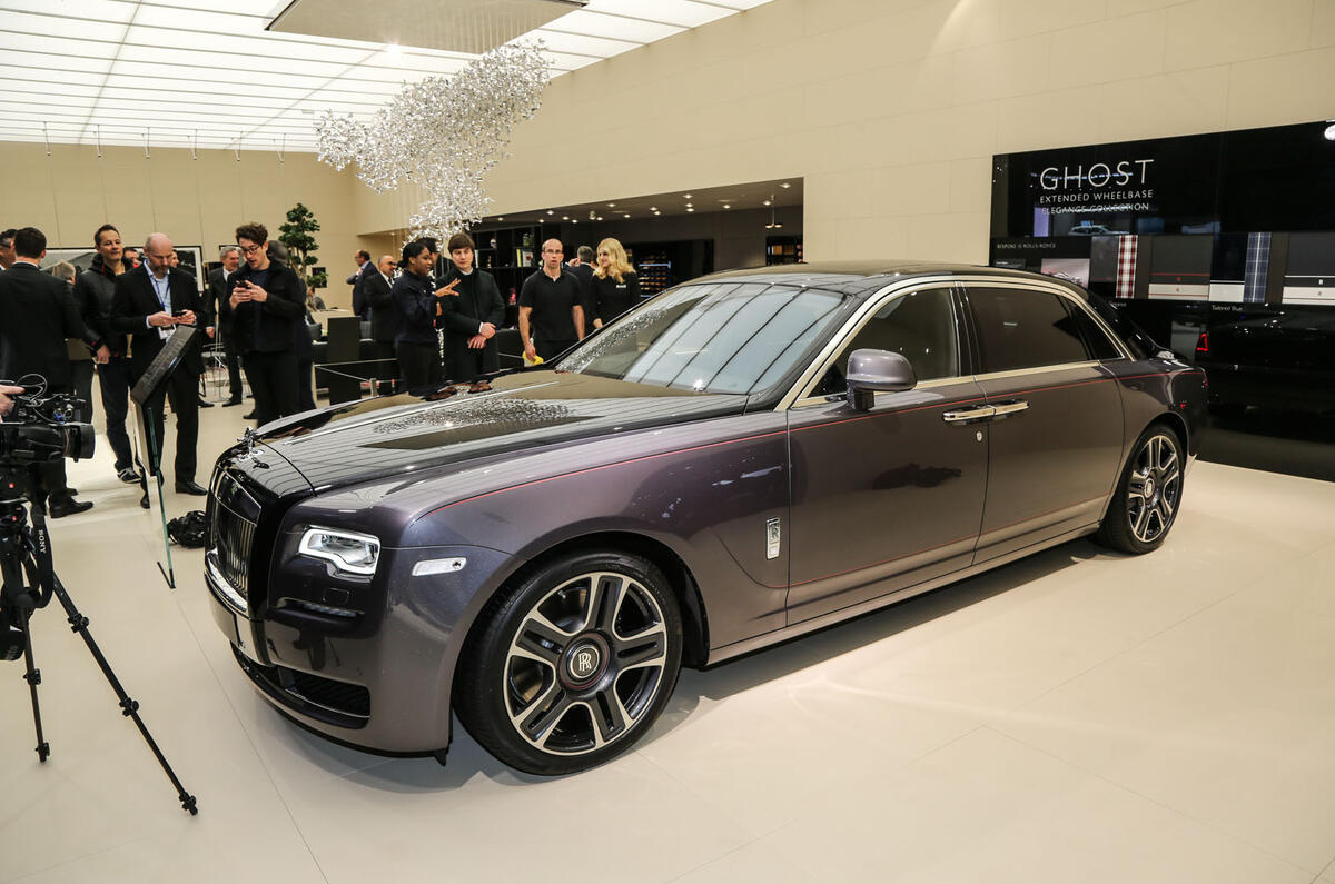 Geneva 2017 RollsRoyce Ghost Elegance Edition