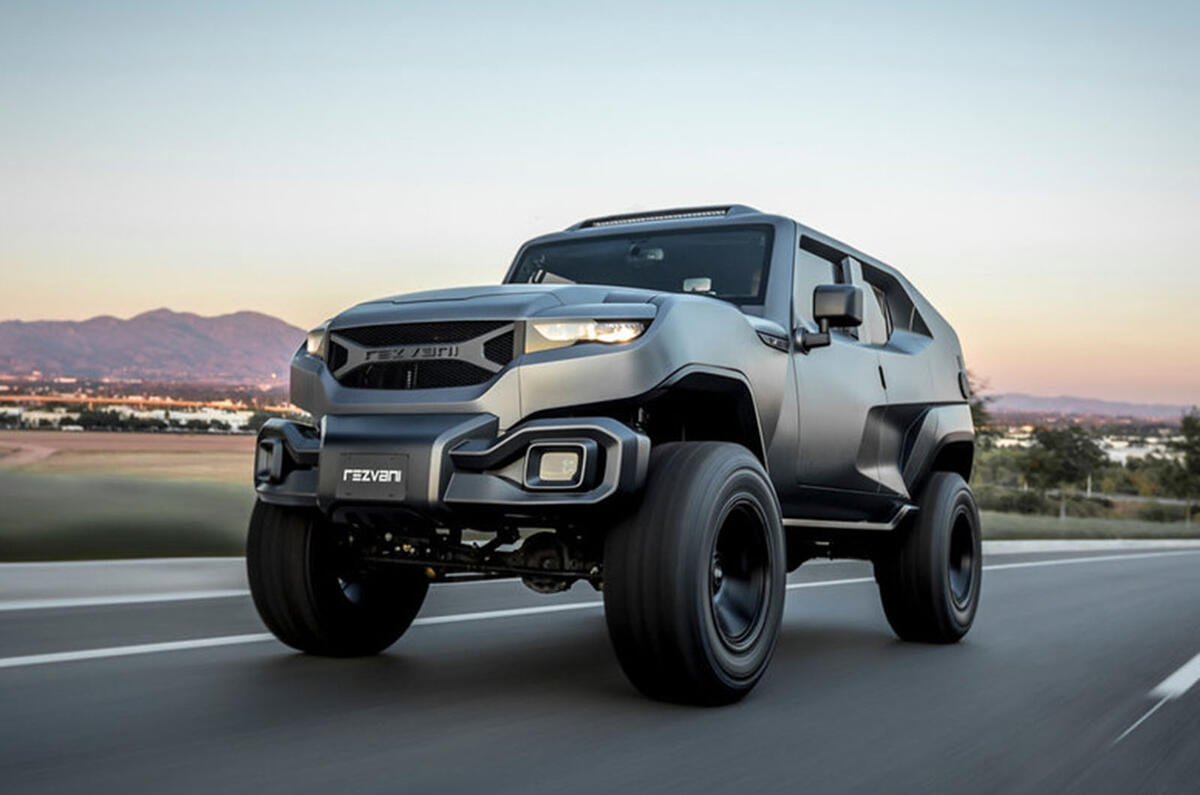 500bhp Rezvani Tank will be 'toughest SUV on the planet'