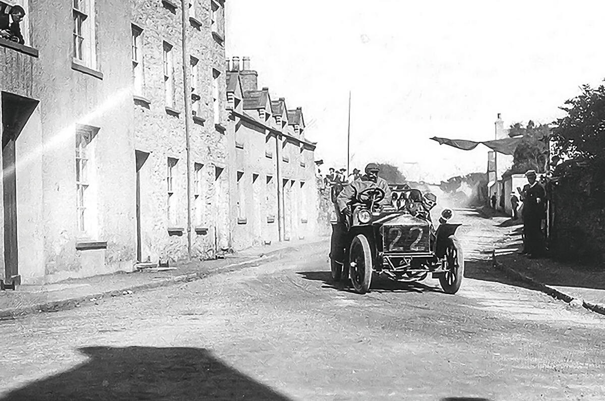 Car racing on the Isle of Man