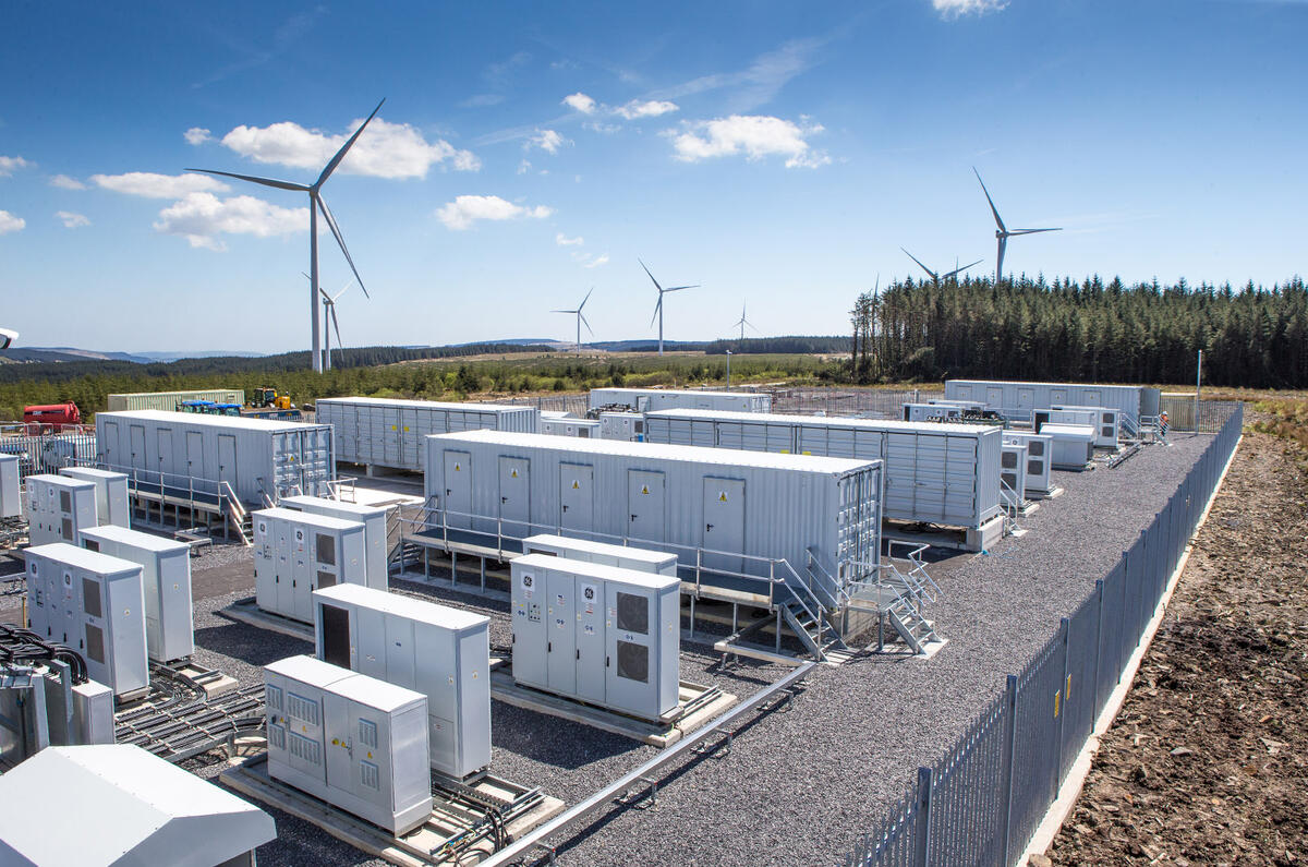 National grid batteries