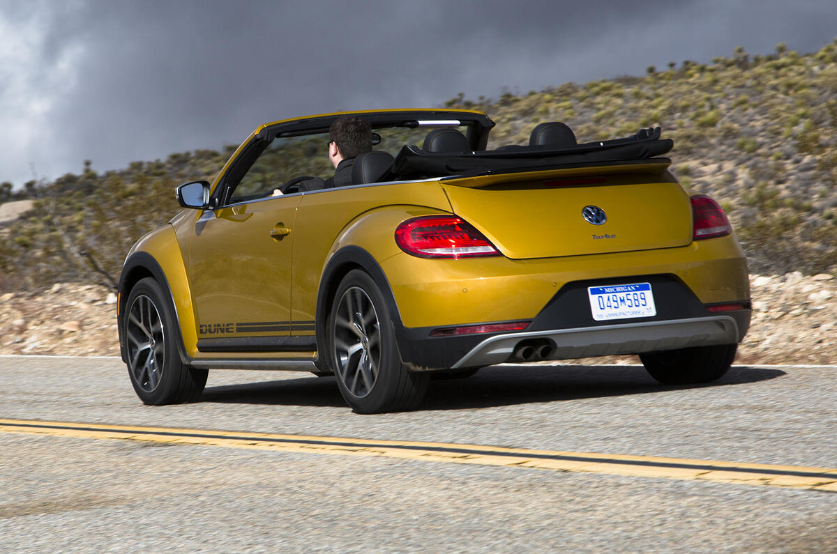16 Volkswagen Beetle Dune 1 8 Tsi Cabriolet Prototype Review Review Autocar