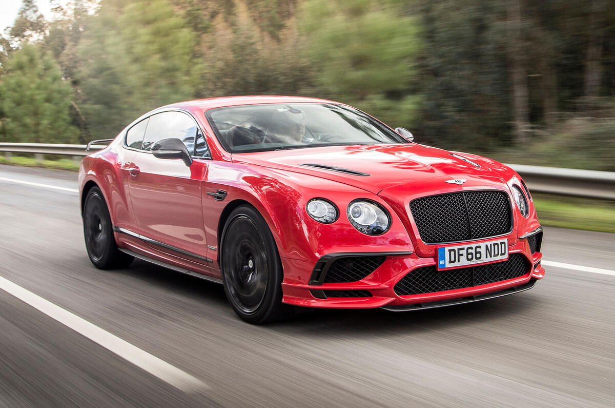 Bentley Continental Supersports front view