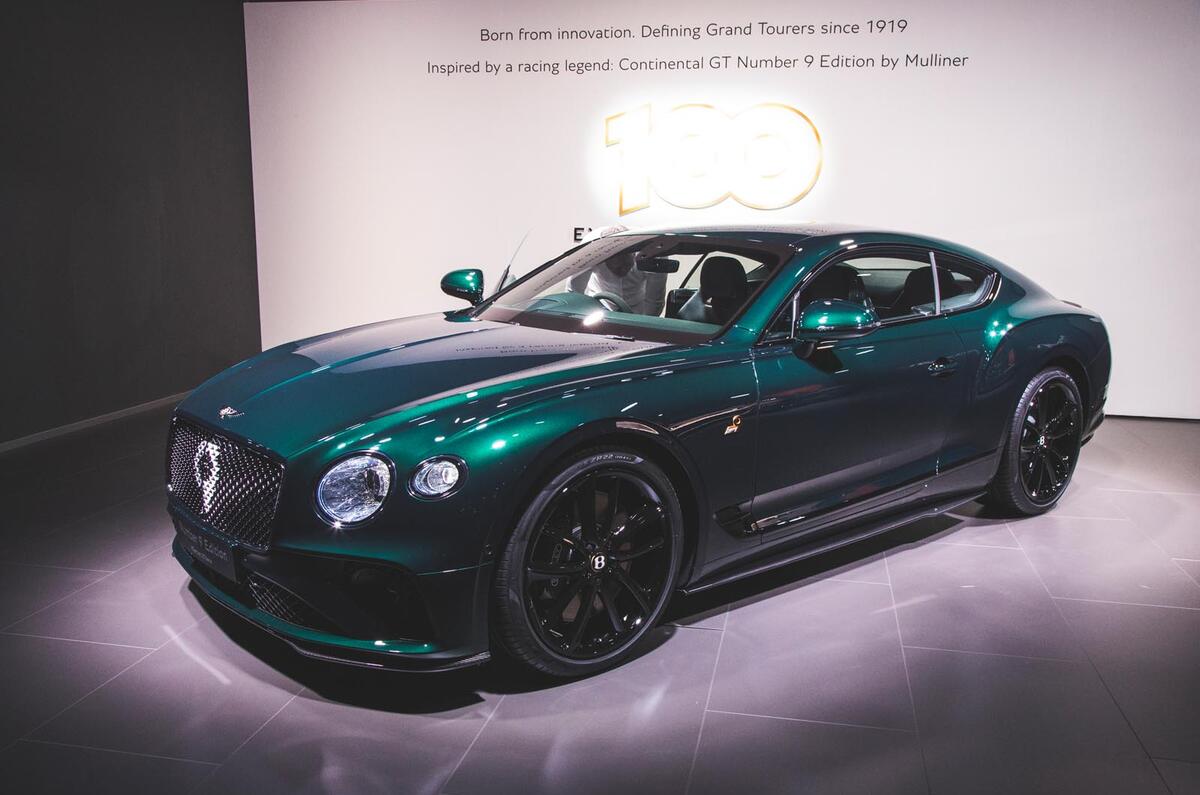 Bentley Continental GT Number 9 Edition by Mulliner for Geneva 2019