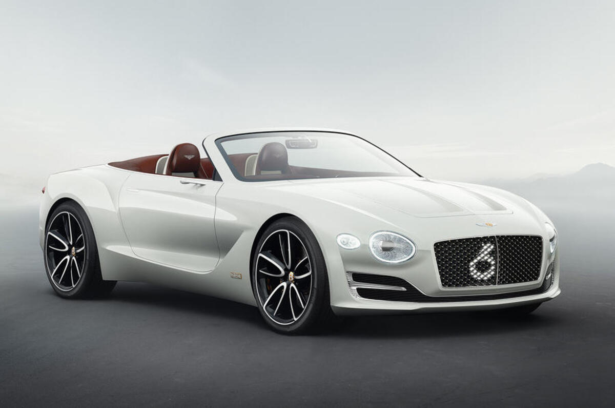 Bentley EXP12 Speed 6e electric sports car concept