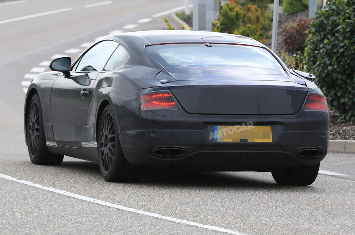 Bentley Continental GT rear