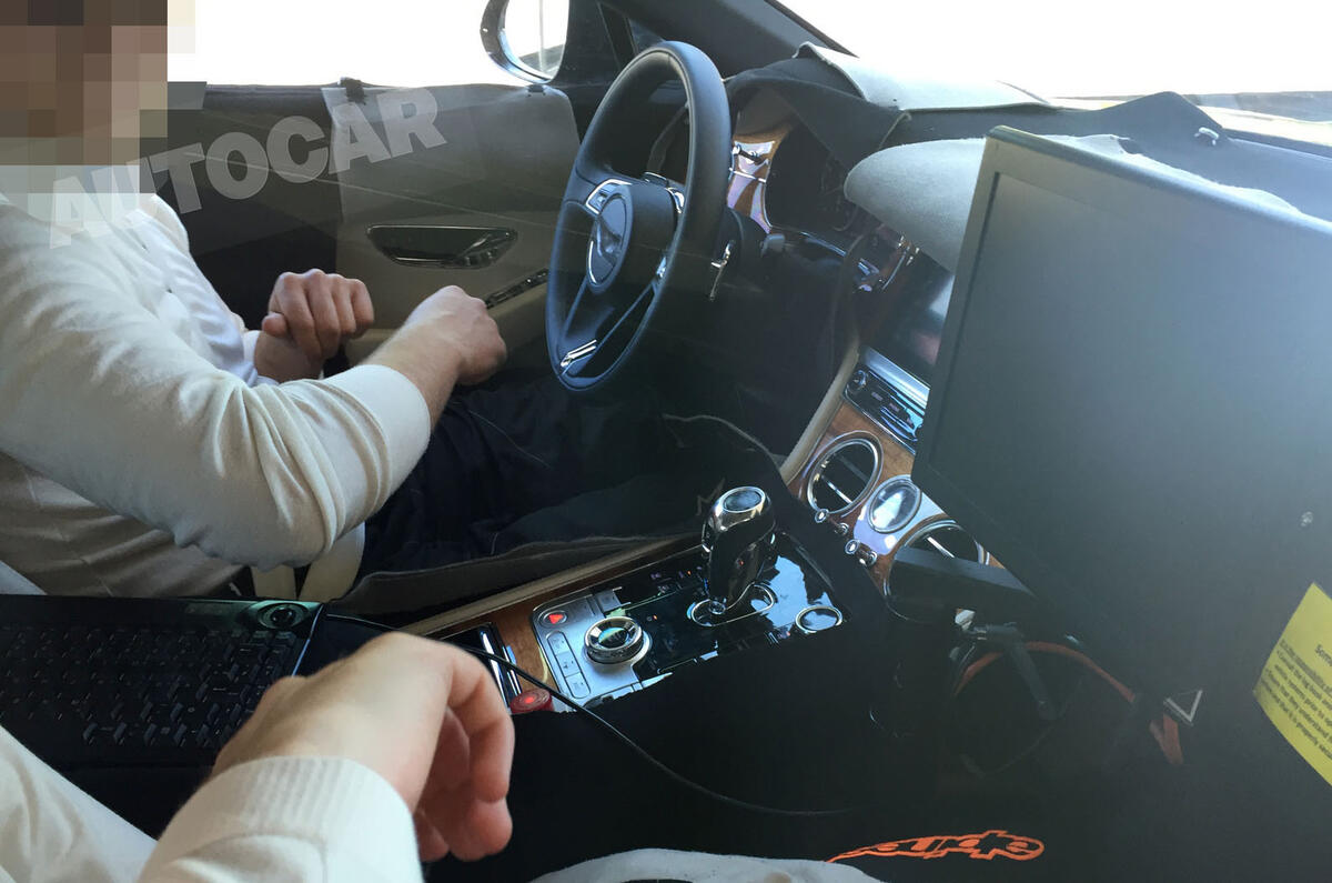 Bentley Continental GT interior