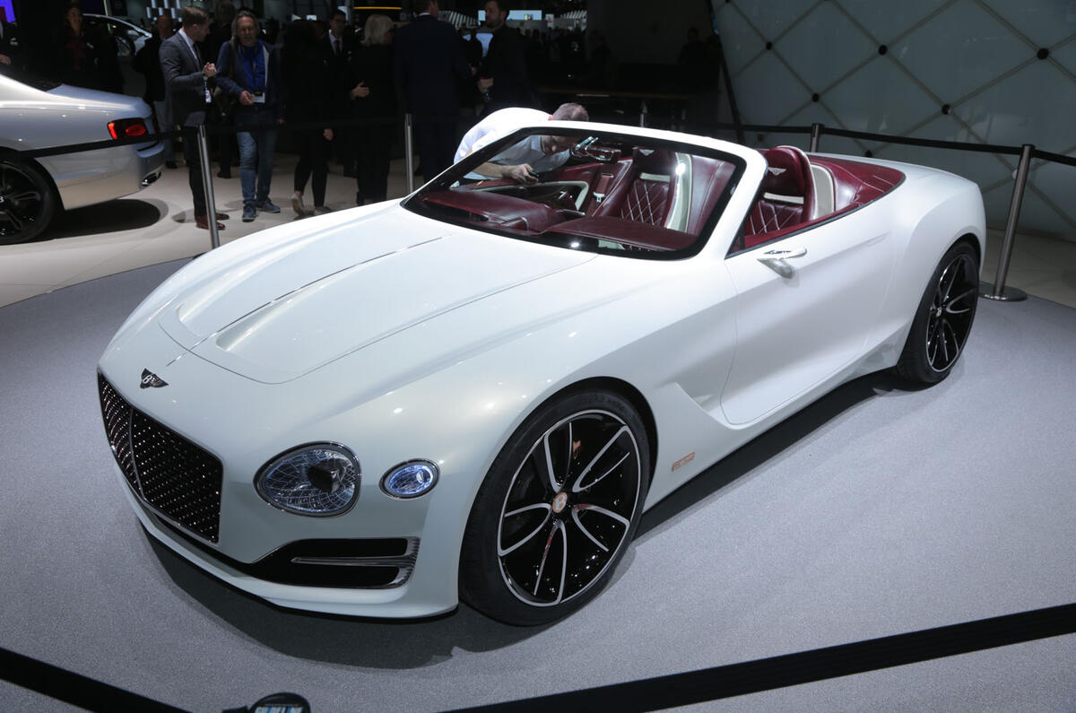 Bentley electric car