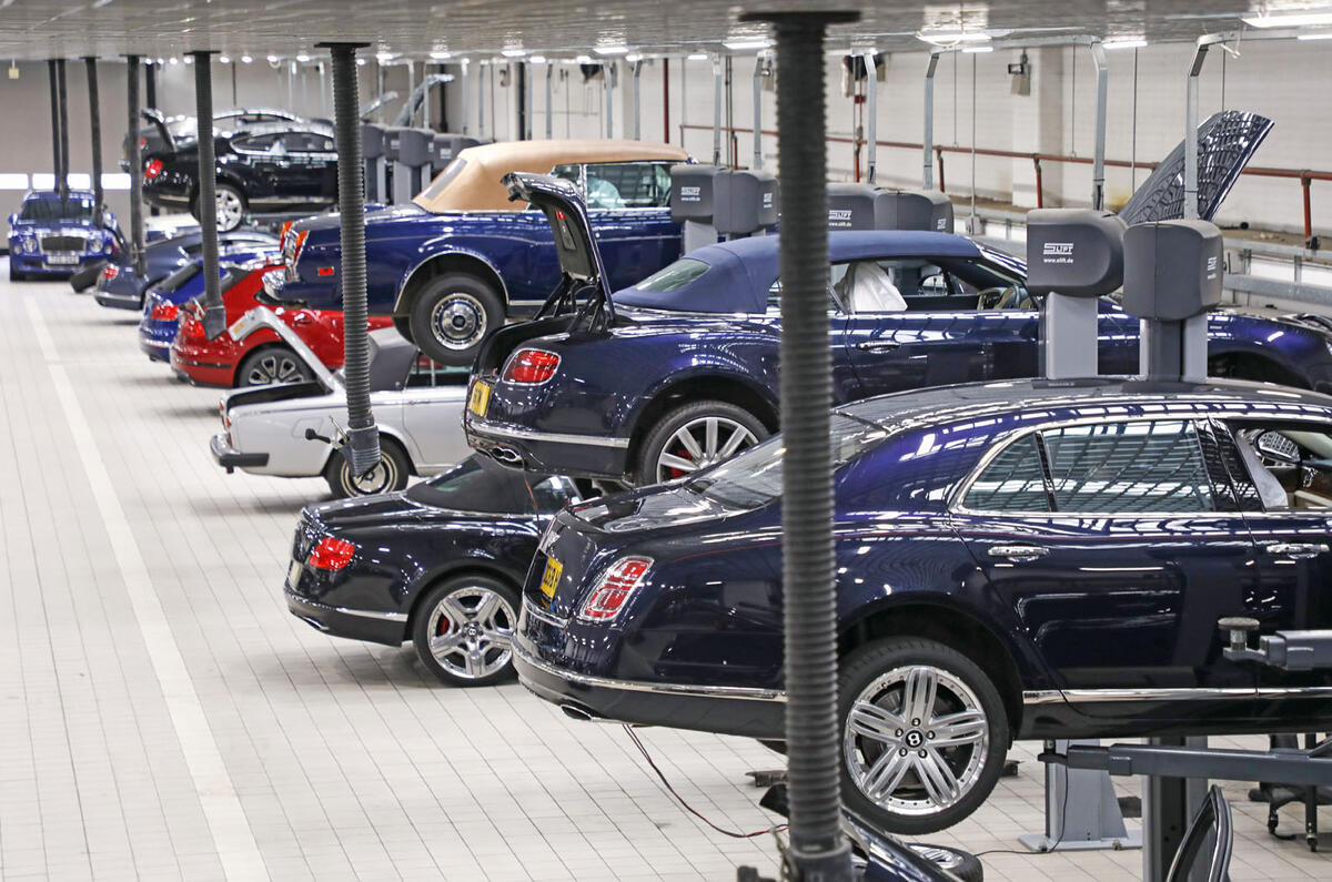 Behind the scenes at the world's busiest Bentley service centre Autocar