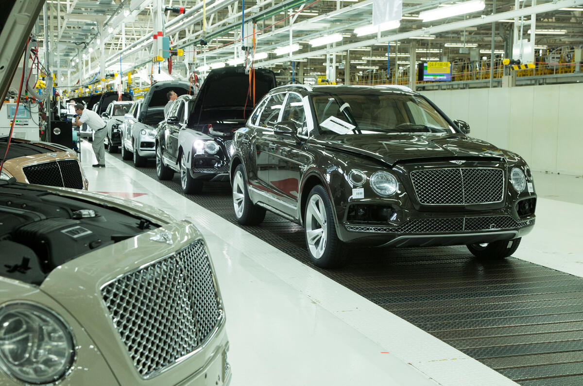 Bentley factory