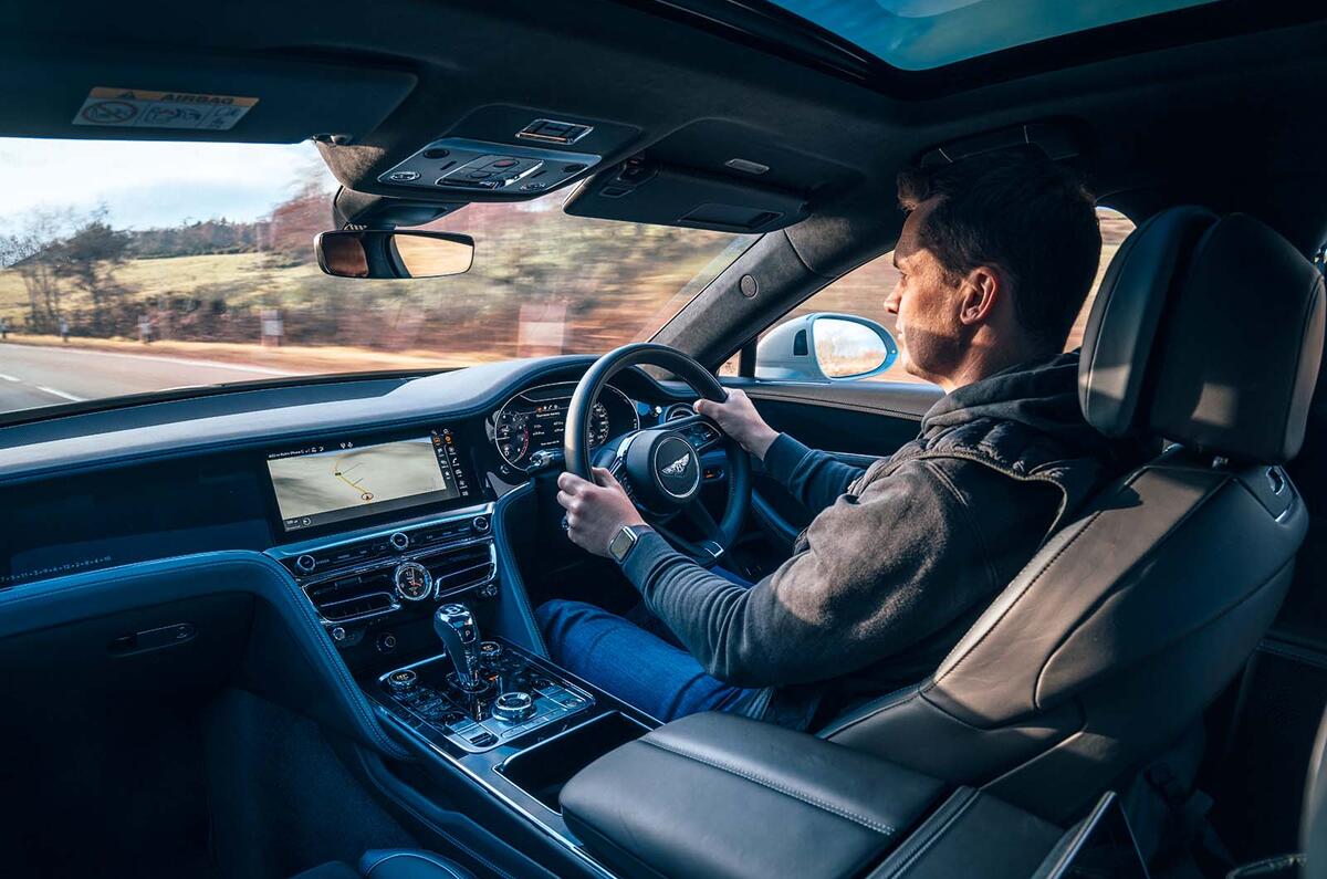 Bentley Flying Spur Speed interior