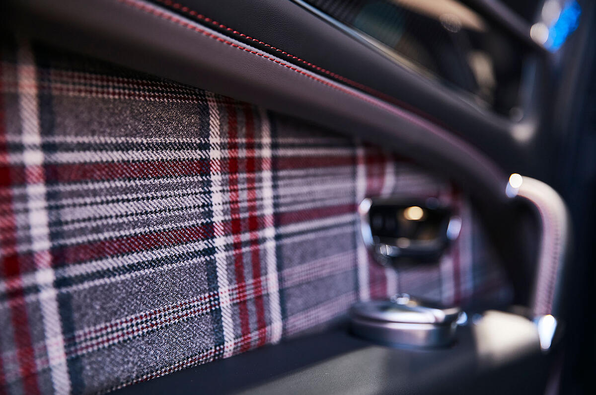 Limited Edition Bentley Bentayga Features Plaid Interior