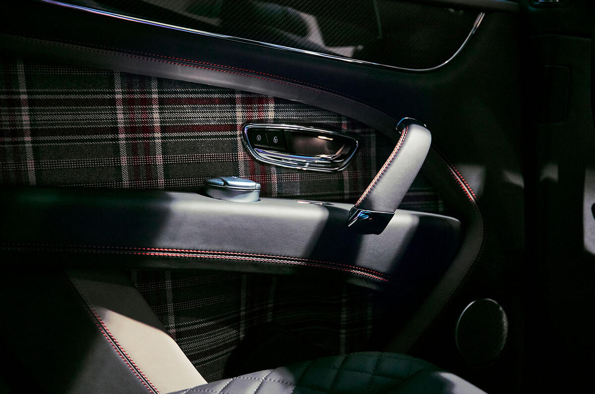 Limited Edition Bentley Bentayga Features Plaid Interior And