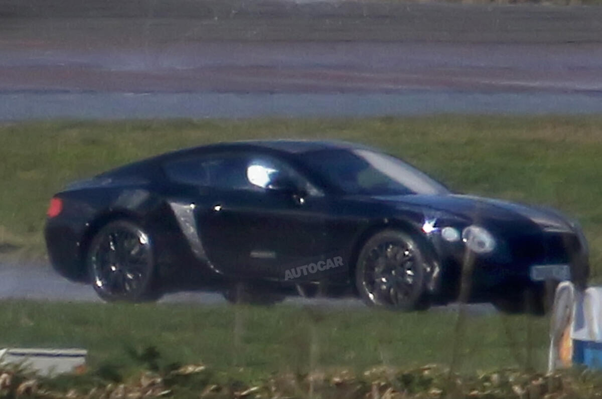 Bentley Continental GT 2018 test mule
