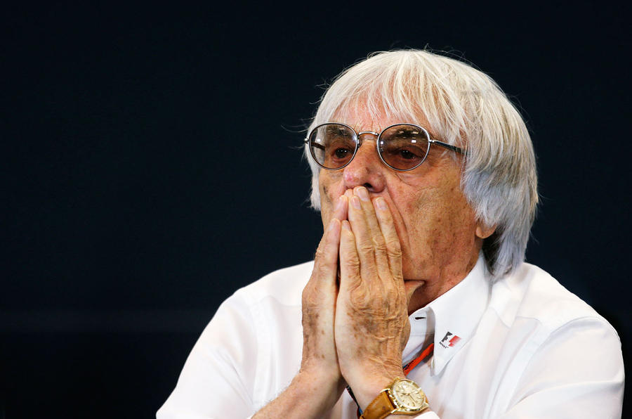 Bernie Ecclestone leaves F1