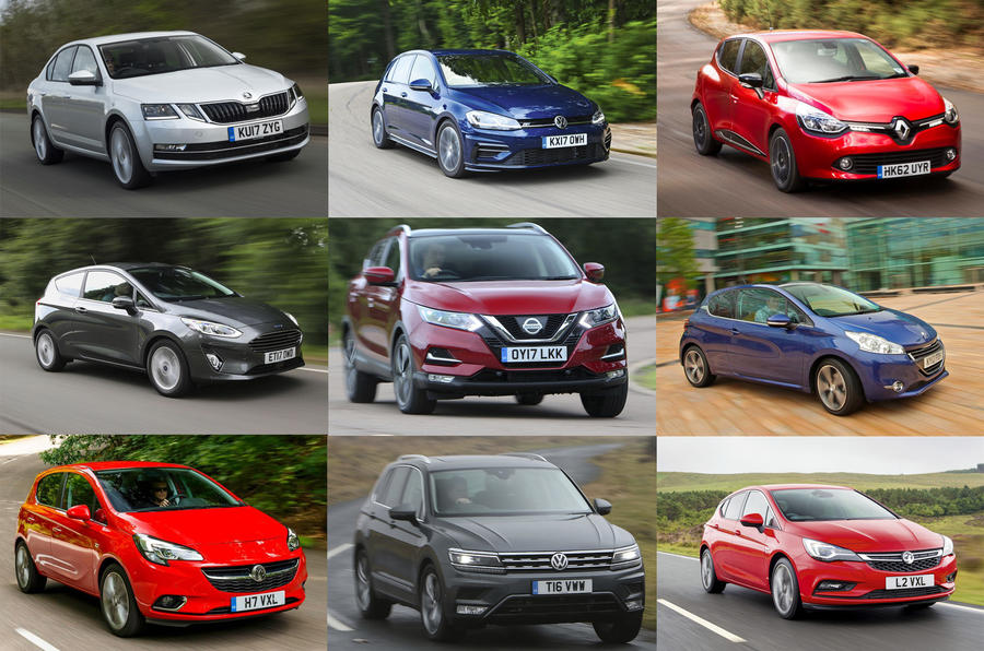 The best-selling cars in Europe 2017