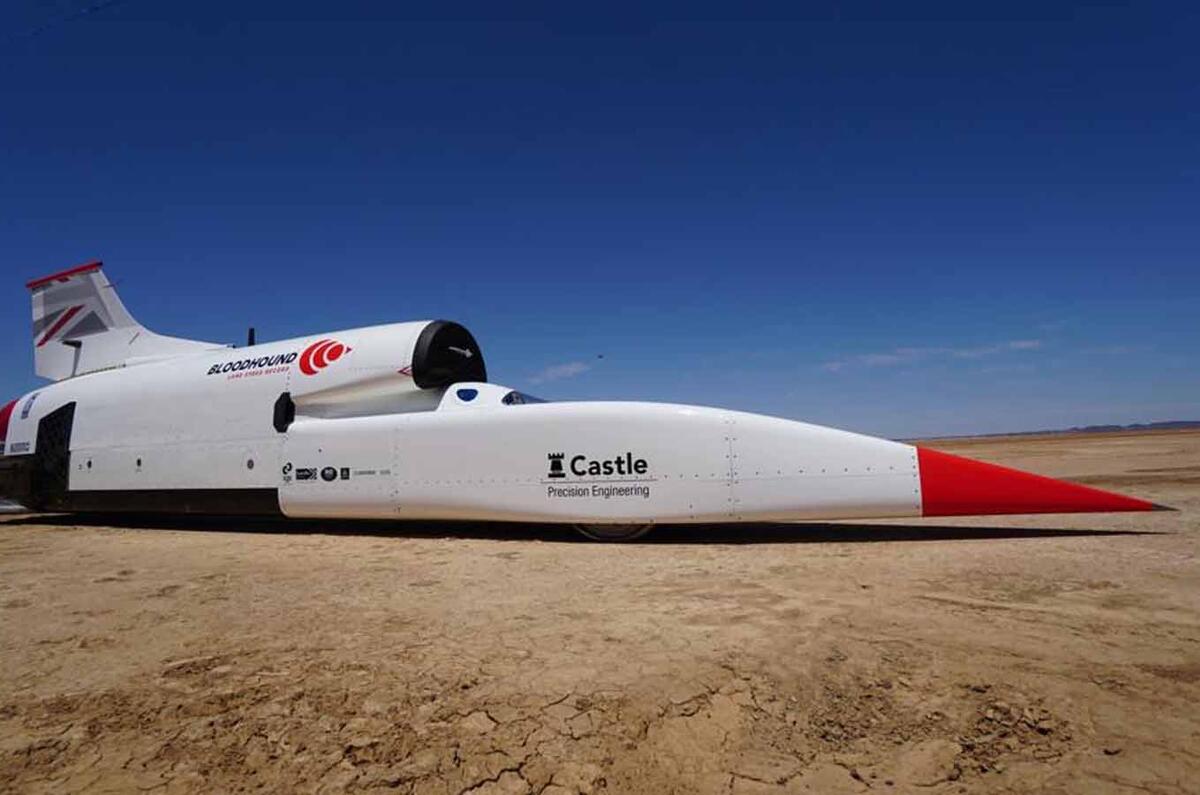Wallpaper Bloodhound Land Speed Record Car Tops 500mph Autocar Free HD