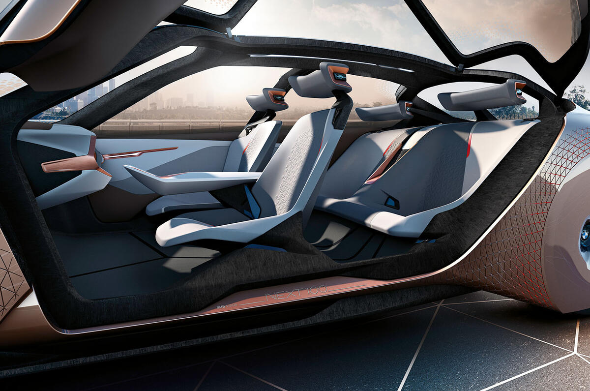 Bmw Vision Next 100 Concept Car Unveiled Plus Video