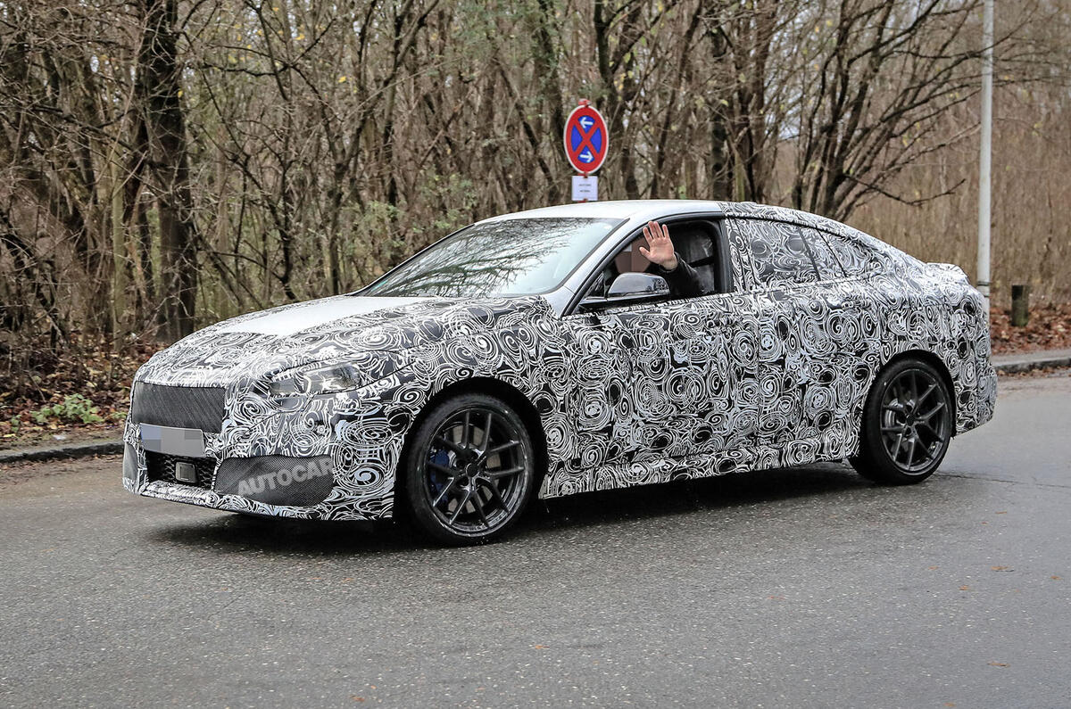 BMW 2 Series Gran Coupe spy shot
