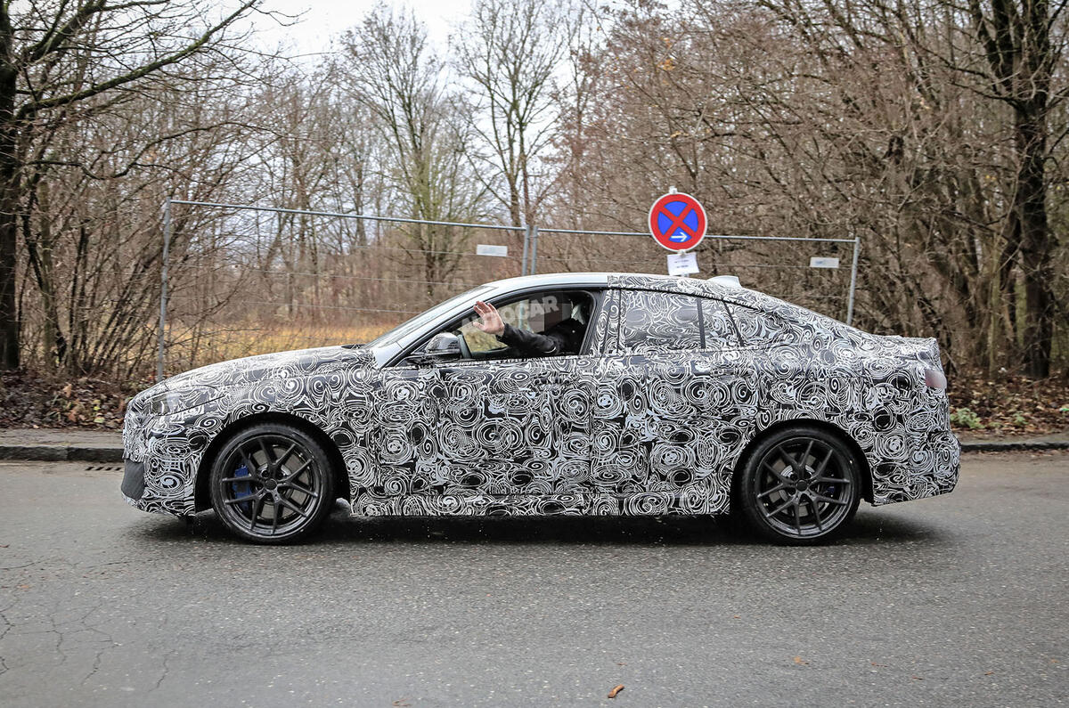 BMW 2 Series Gran Coupe spy shot